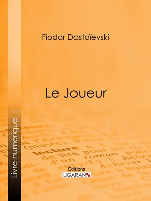 cover image of Le Joueur